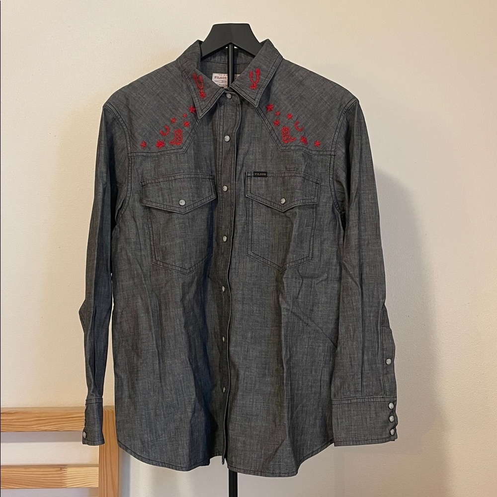 WOMEN'S EMBROIDERED WESTERN SHIRT - Picture 5 of 9
